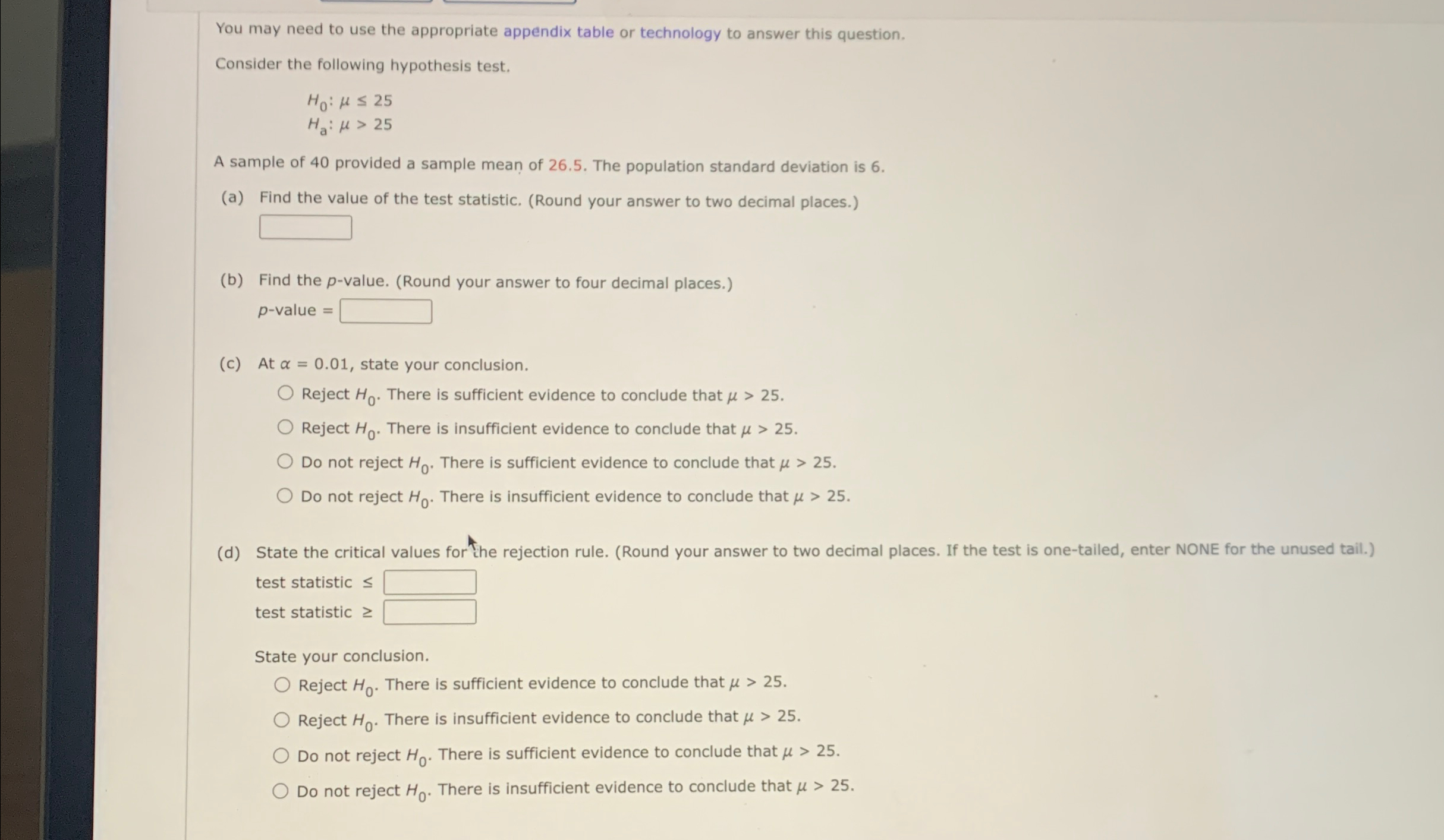 Solved You may need to use the appropriate appendix table or | Chegg.com