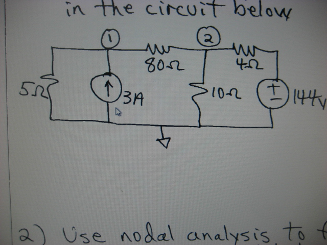 Solved Use Nodal Analysis To Find V1 And V2 In The Circuit Chegg Solved Use Nodal Analysis To Find V1 And V2 In The Circuit Chegg