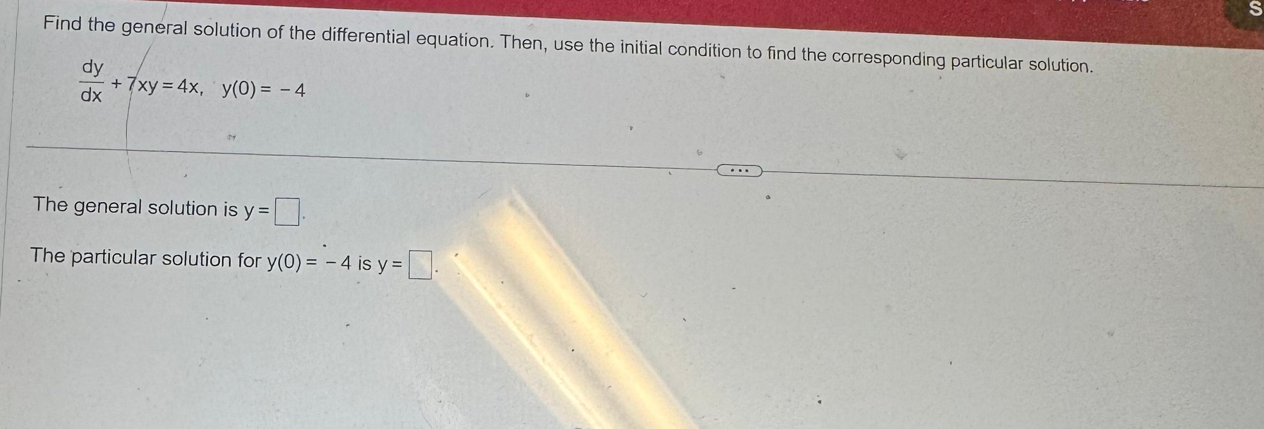 solved-find-the-general-solution-of-the-differential-chegg