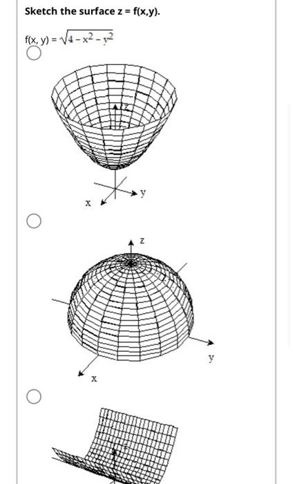 solved-sketch-the-surface-z-f-x-y-f-x-y-4-x2-y2-chegg