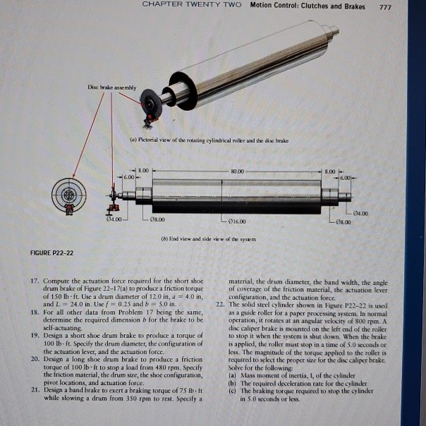 Solved Answer Question 22 From Machine Elements In Chegg