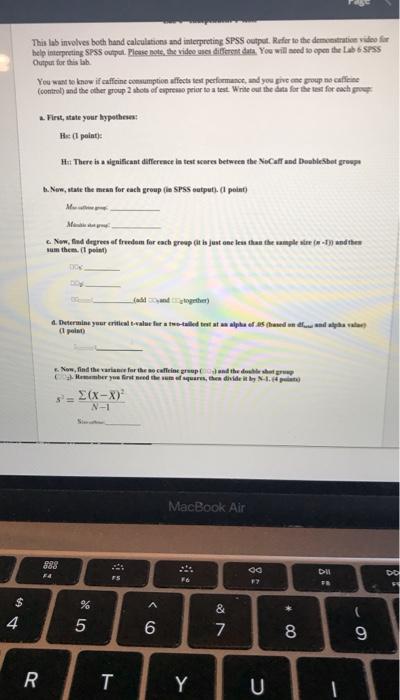 Solved This lab involves both hand calculations and | Chegg.com