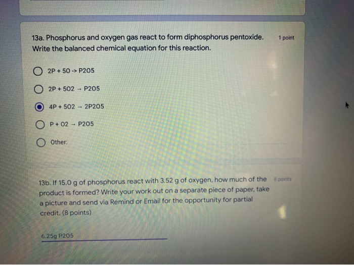 Solved 13c. What Is The Percent Yield Of This Reaction If | Chegg.com