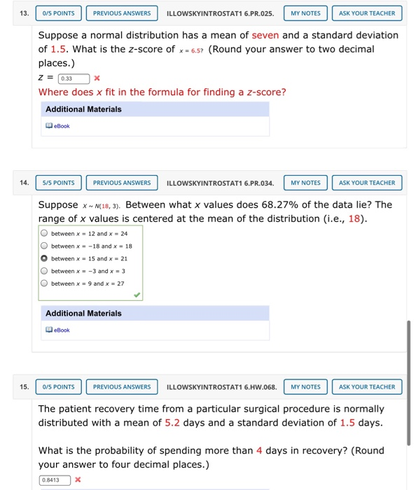 Solved I only need help with the ones that have a red X | Chegg.com