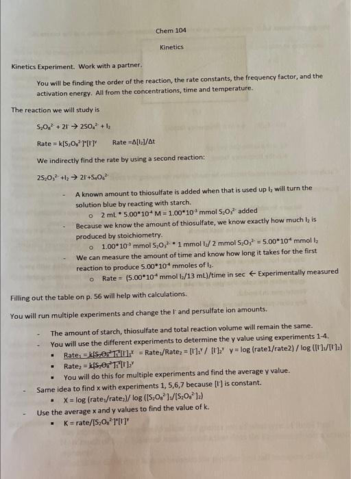 I need help with my Chemistry Lab. I'm entirely lost | Chegg.com