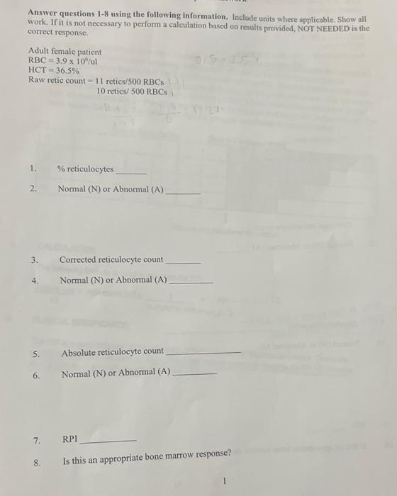 Solved I need help understanding how to get the percentage | Chegg.com