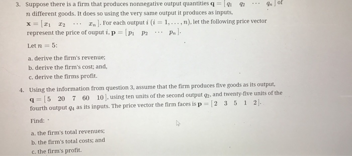 Solved of 3. Suppose there is a firm that produces | Chegg.com