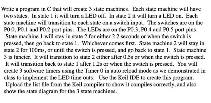 Solved program in C language. please do not copy and paste | Chegg.com