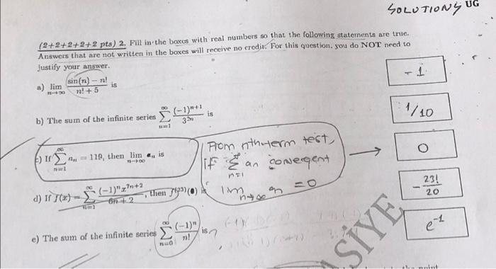 Solved Can You Solve And Explain A, B, And C Parts.2. Fill | Chegg.com