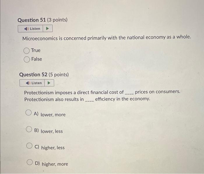 Solved Microeconomics Is Concerned Primarily With The | Chegg.com