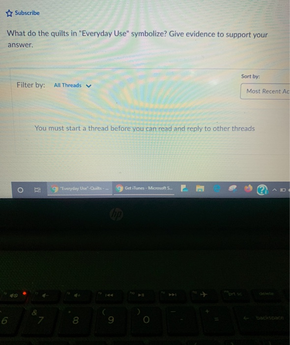 Subscribe What do the quilts in "Everyday Use"