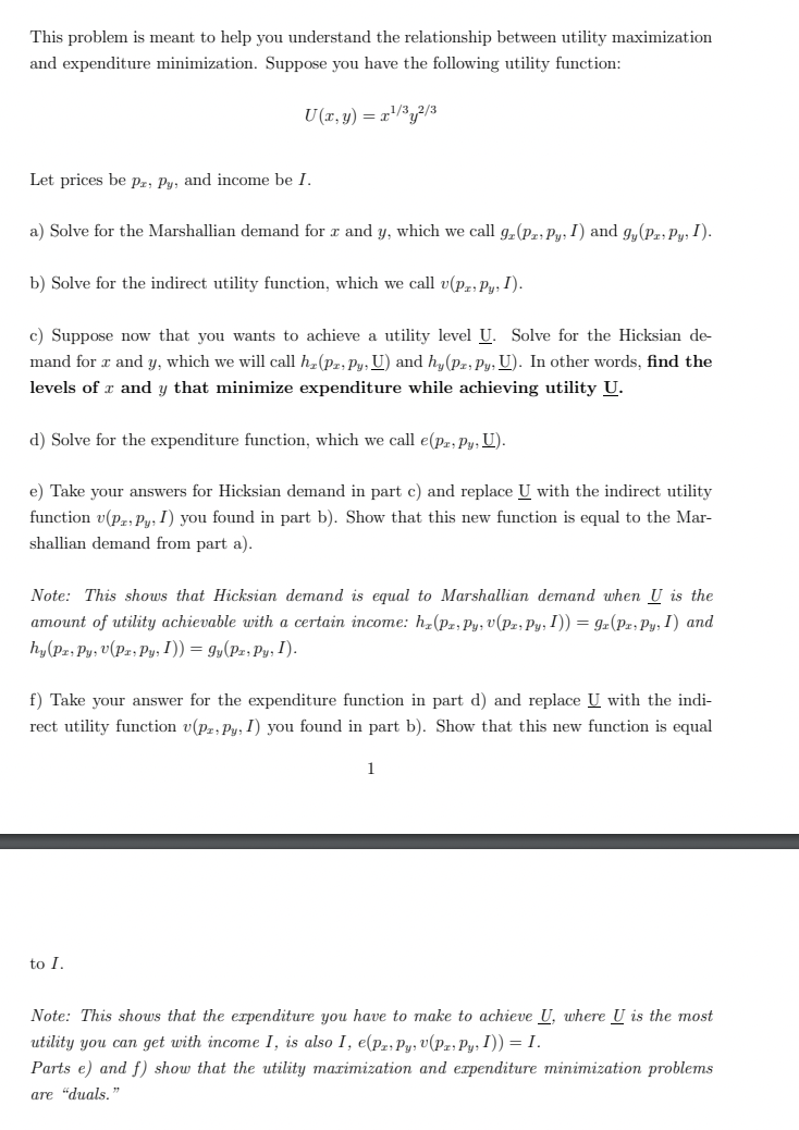 Solved This problem is meant to help you understand the | Chegg.com