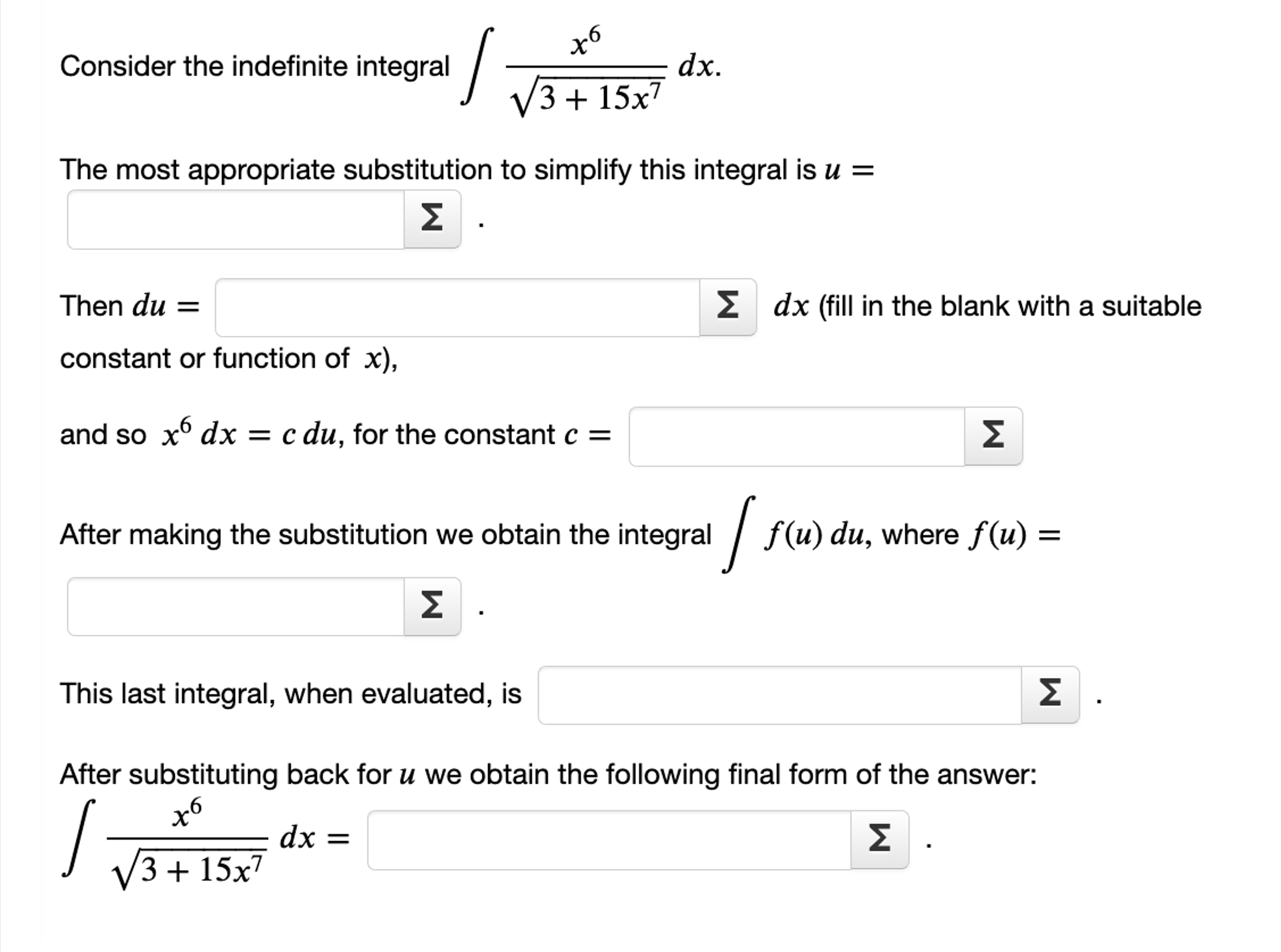 solved-consider-the-indefinite-integral-x63-15x72dx-the-chegg