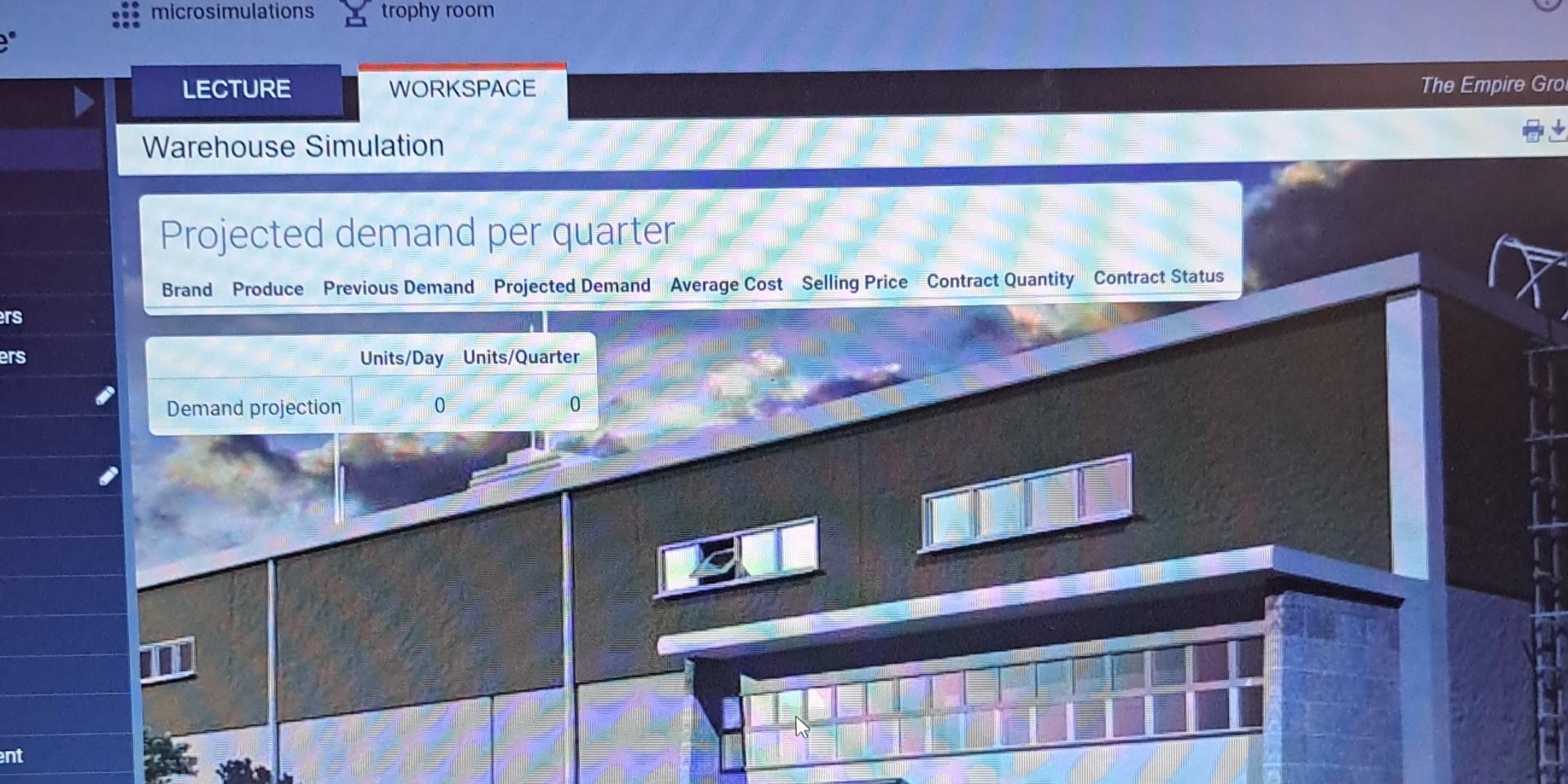 Warehouse Simulation Software The warehouse simuletion option sillows you to see | Chegg.com