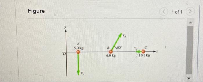 [Solved]: Three Objects A,B, And C Are Moving As Shown In T