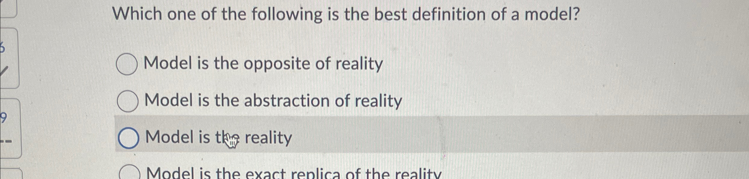 Solved Which one of the following is the best definition of | Chegg.com