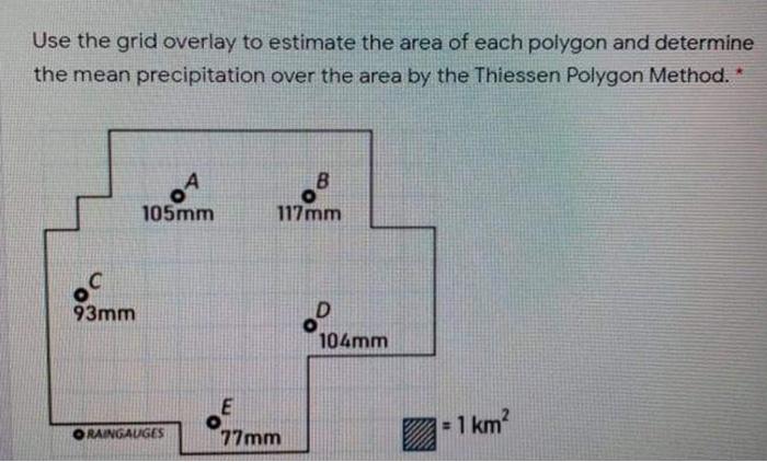 Solved Use the grid overlay to estimate the area of each | Chegg.com