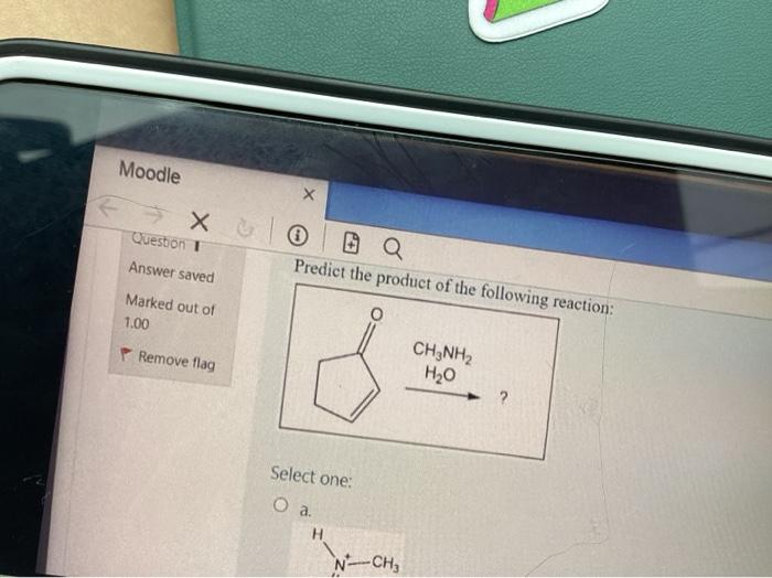 Solved Predict The Product Af.t Iction: Select One: | Chegg.com