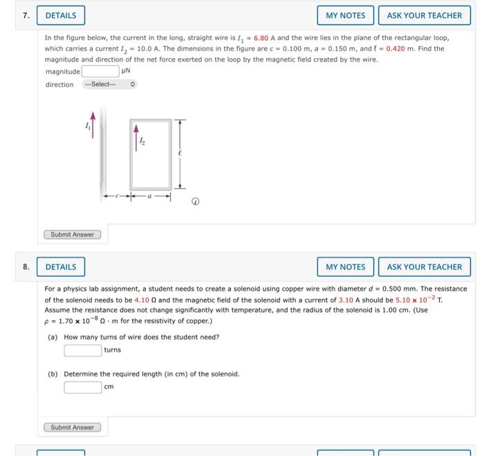 Solved In The Figure Below, The Current In The Long, | Chegg.com