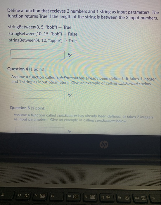 Solved Write the first line of the function definition for | Chegg.com