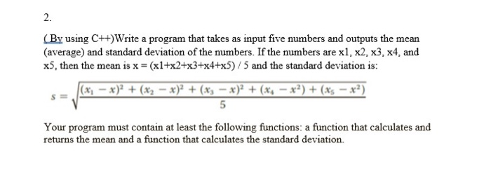 Solved (By using C++) Write a program that takes as input | Chegg.com
