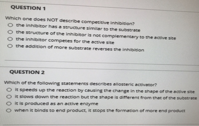Solved Question 1 Which One Does Not Describe Competitive | Chegg.com Solved Question 1 Which One Does Not Describe Competitive | Chegg.com