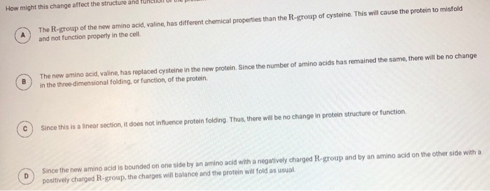 Solved Figure 1 shows three amino acids that are part of a | Chegg.com