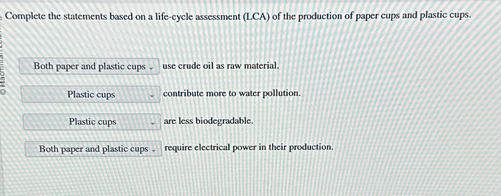Solved Complete the statements based on a life-cycle | Chegg.com