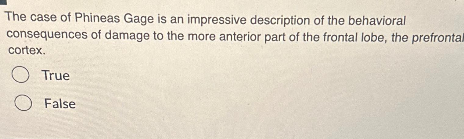 phineas gage case study psychology pdf