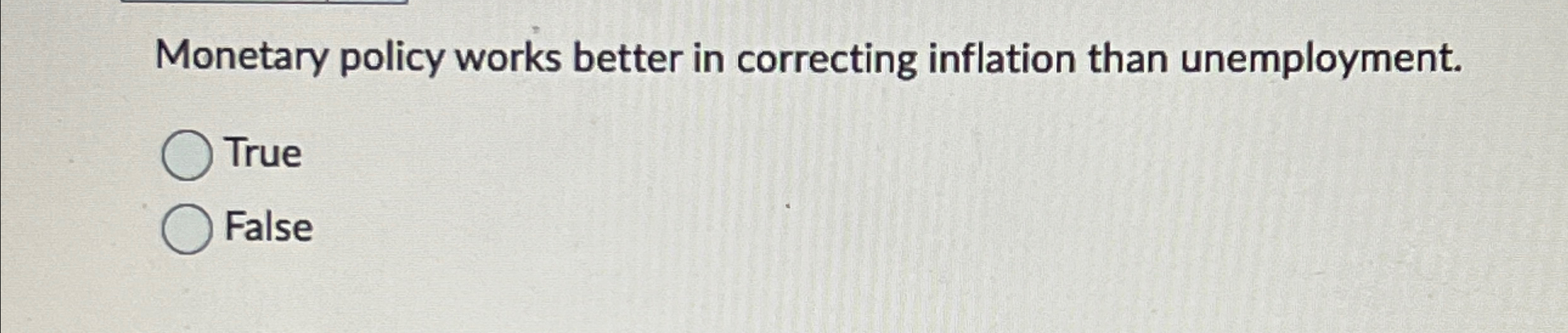 Solved policy works better in correcting inflation