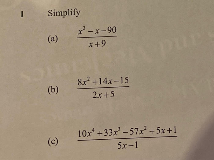 1 x 9 0 x 5 x 15 9