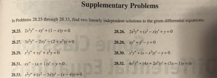 Solved please help with 28.25. and explain how you get the | Chegg.com