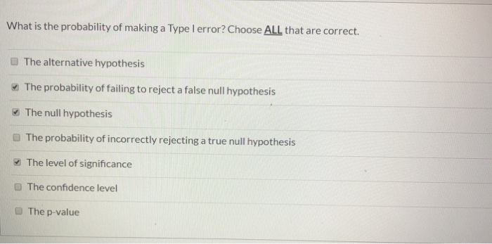 solved-what-is-the-probability-of-making-a-type-i-error-chegg