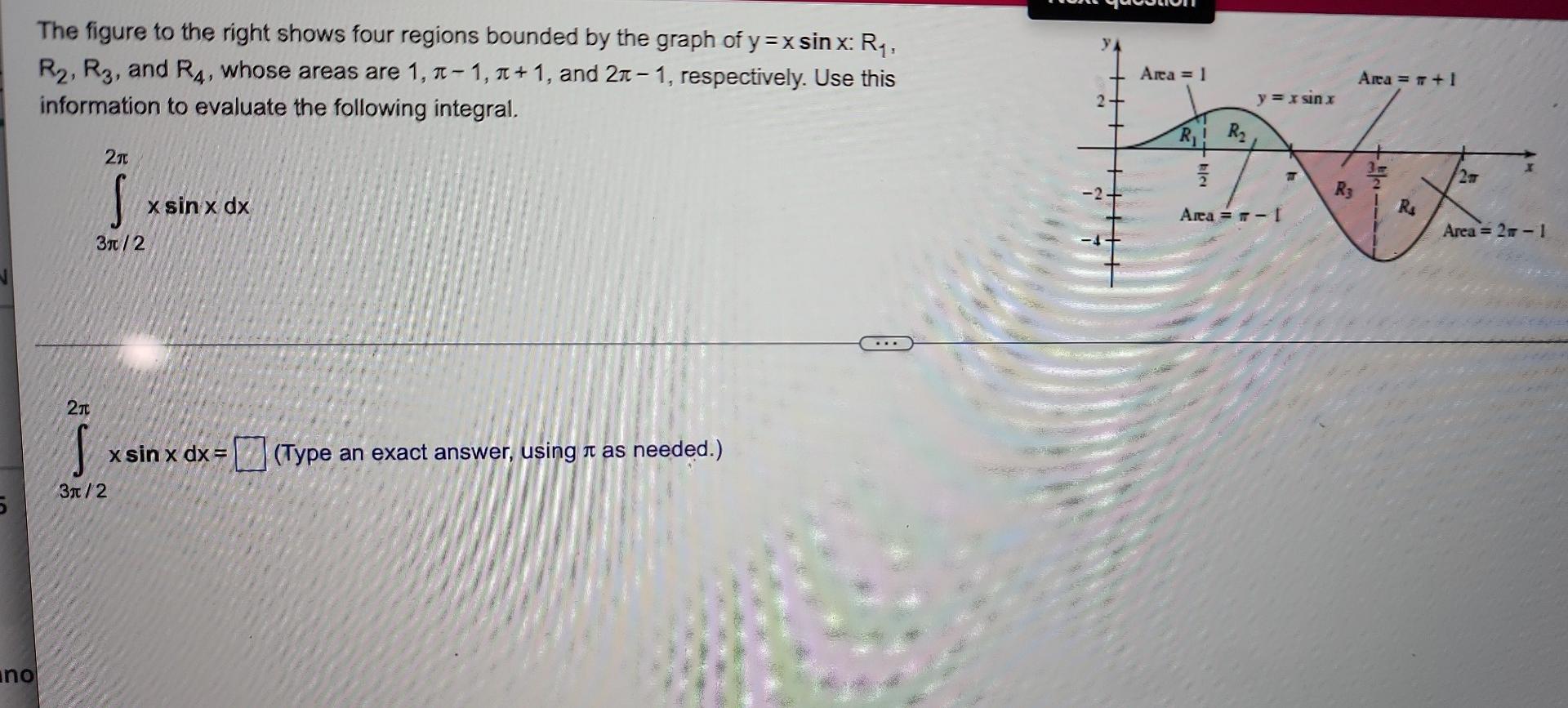 Solved YA 3 The figure to the right shows four regions | Chegg.com