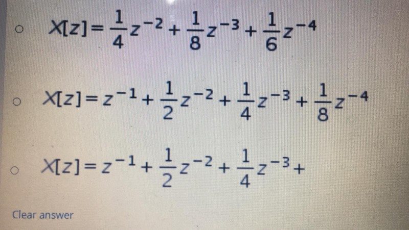 Question 6 Find The Z Transform Of The Following Chegg Com