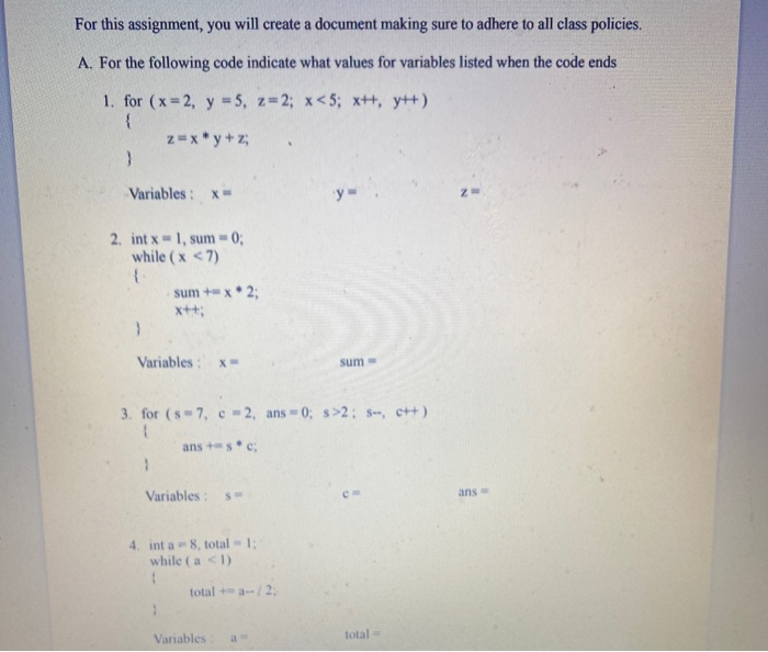Solved For this assignment, you will create a document | Chegg.com