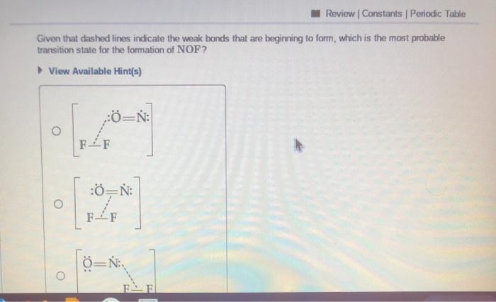 Solved Review Constants Periodic Table Given That Dashe Chegg Com