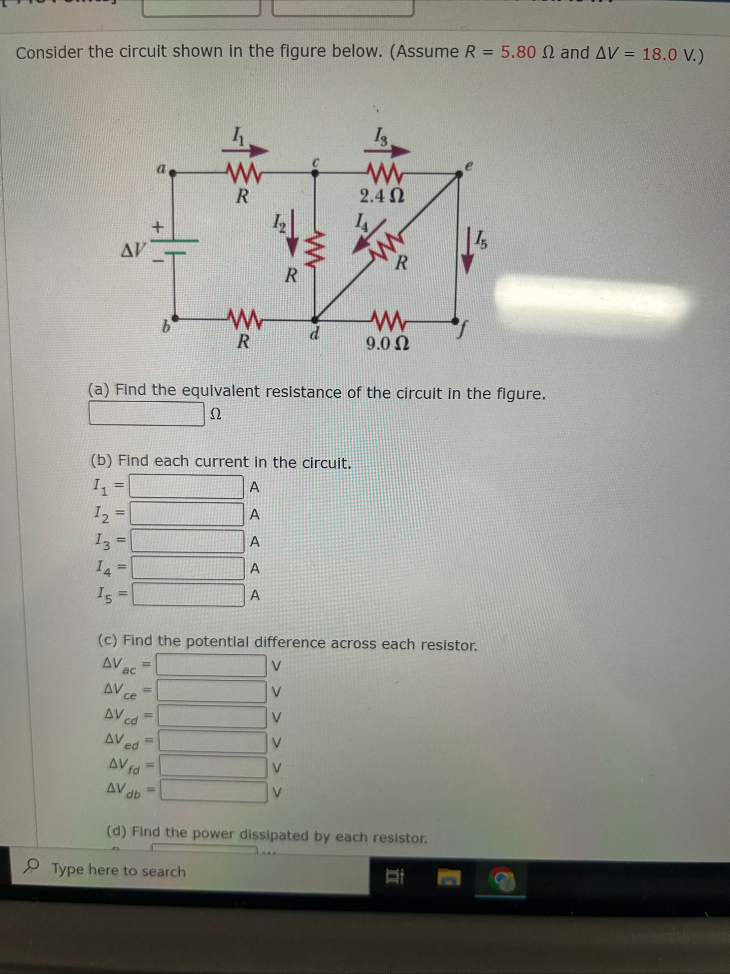 Solved Consider the circuit shown in the figure below. | Chegg.com