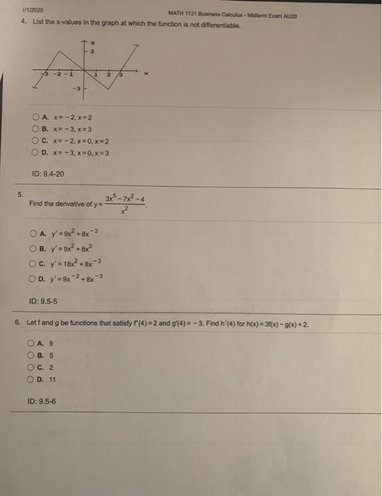 Solved X 3x 10 Letf X X 2 Find Lim F X A 2 B 7 C Chegg Com