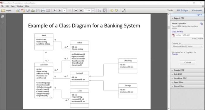 Solved Based on lecture 2, we have talk about Class diagram | Chegg.com