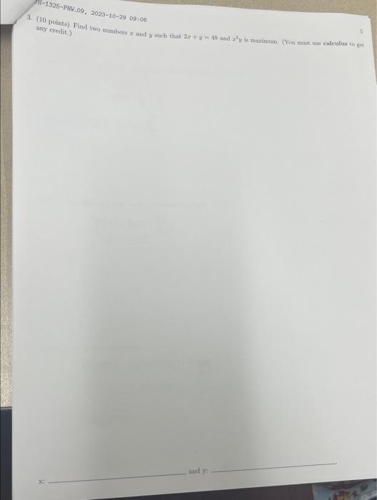 Solved please show all work on paper or scan if you can. i | Chegg.com