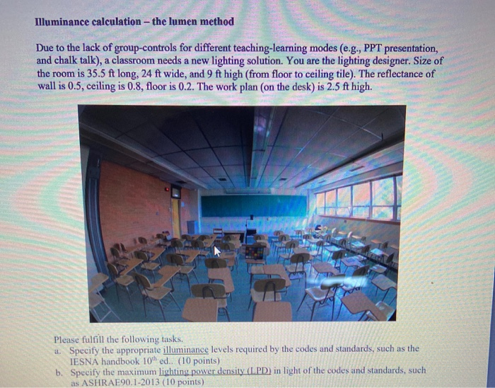 Lumen Method Of Lighting Design Ppt