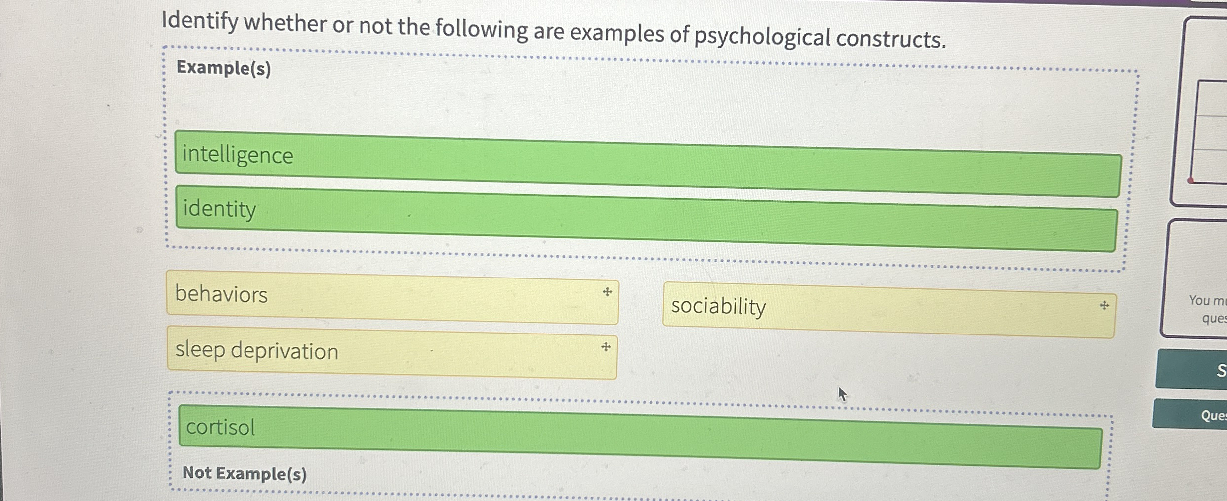 Identify whether or not the following are examples of | Chegg.com