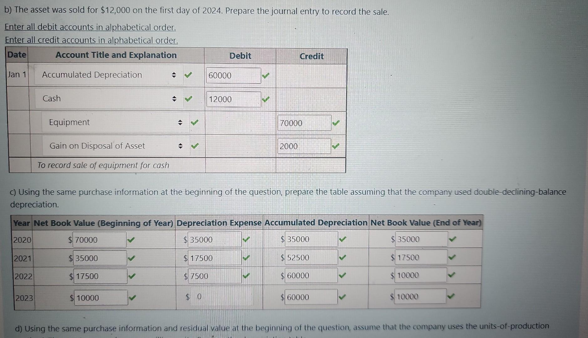 Solved Take me to the text Equipment was purchased on