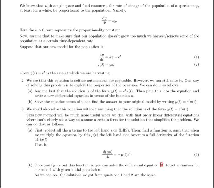 Solved Question 3 only, please🙏🏼🙏🏼🙏🏼There're a lot of | Chegg.com