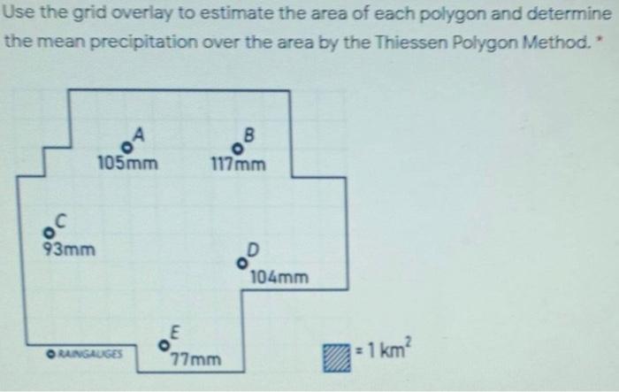 Solved Use the grid overlay to estimate the area of each | Chegg.com