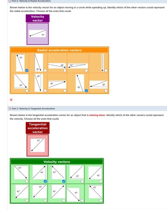 Solved Shown below is the velocity vector for an object | Chegg.com