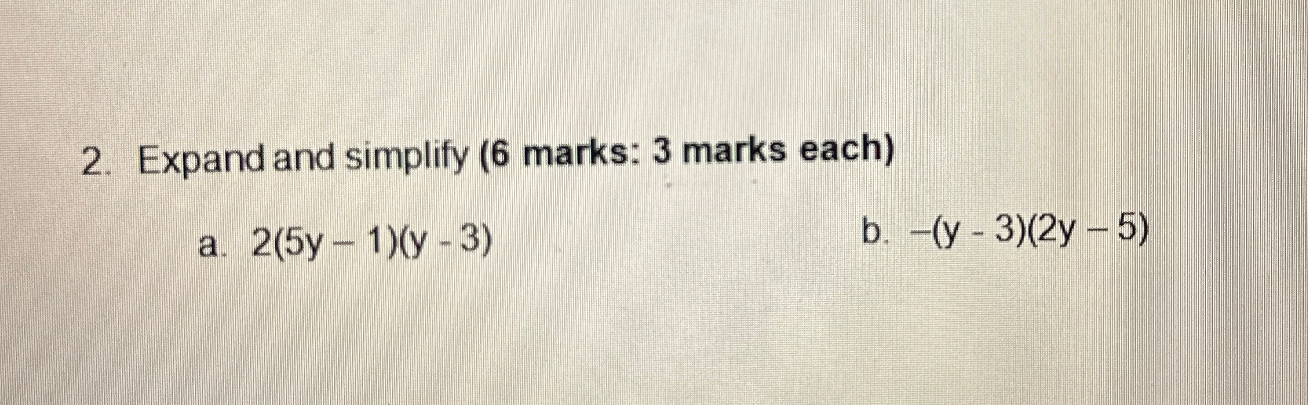 solved-expand-and-simplify-6-marks-3-marks-chegg