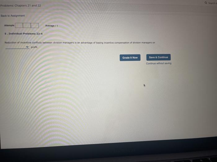 Solved Problems: Chapters 21 and 22 Back to Assignment | Chegg.com