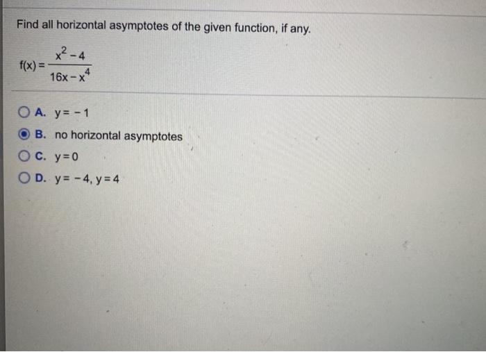 Solved The graph of a function is given Choose the answer | Chegg.com